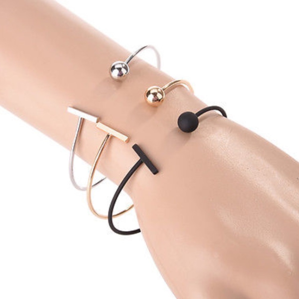 🆕 Open Cuff Bar Bracelet
