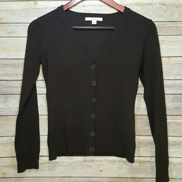 Merona Sweaters Chocolate Brown Cardigan Xs Poshmark