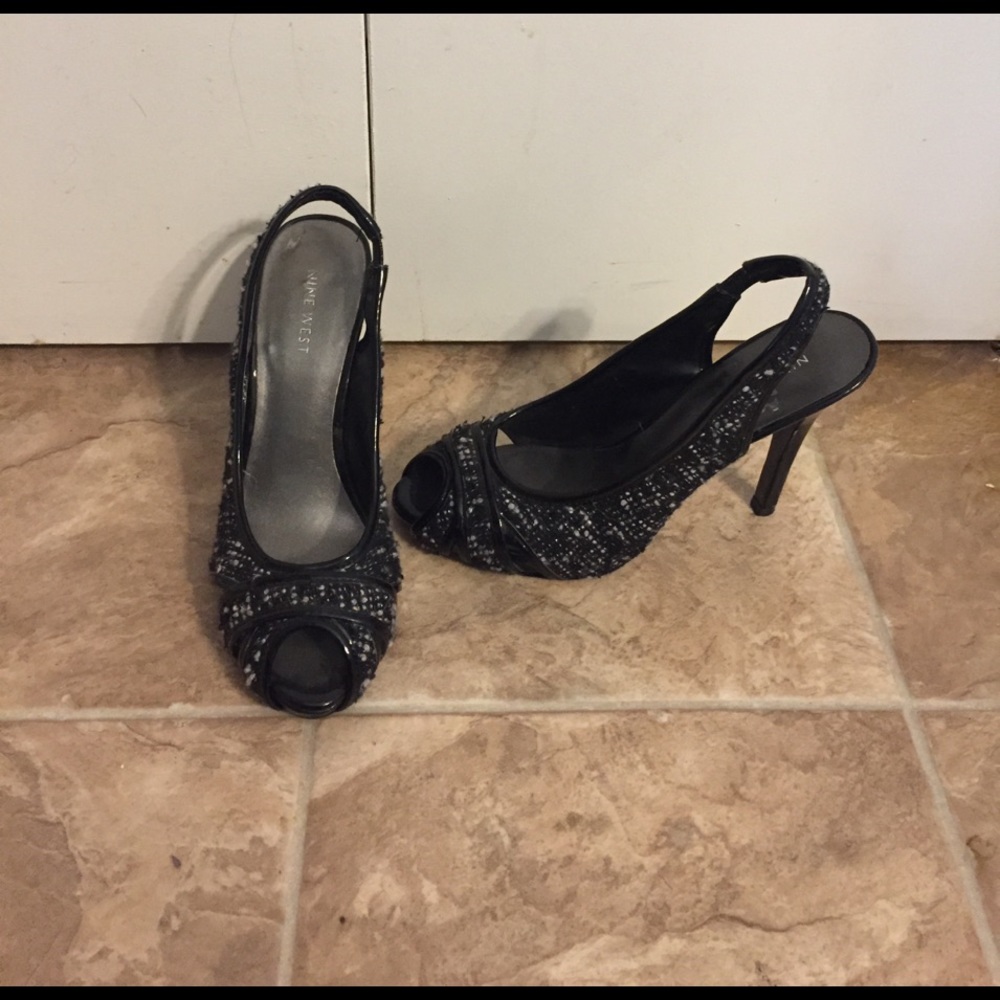 Nine West Black high heels