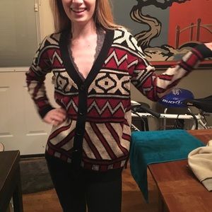 Aztec cardigan