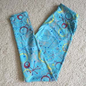USED LuLaRoe OS Leggings