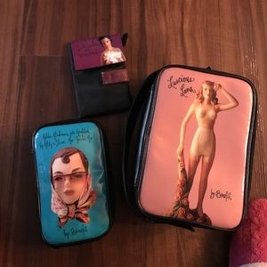 benifit RARE-LUSCIOUS-LANA,GABBY, BETTY MAKEUPBAG