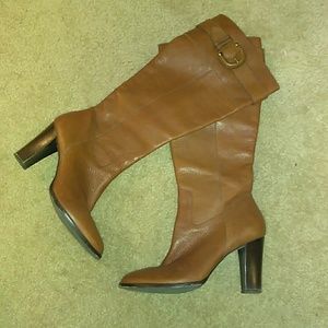 Banana Republic Chunky Heel Boots