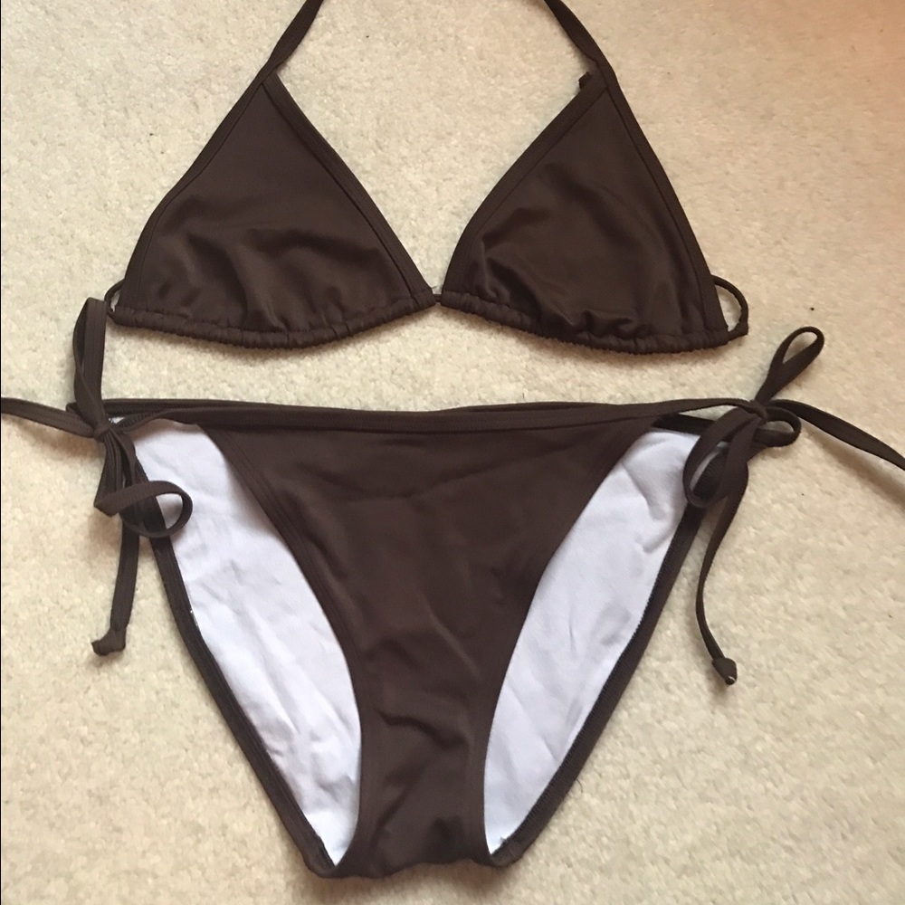 VS Brown String Bikini