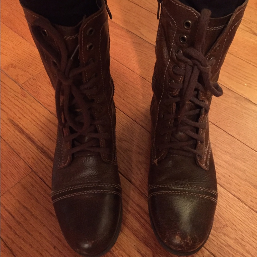 Steve Madden Combat Boots