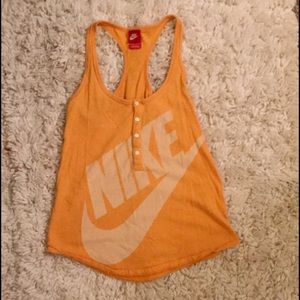 Racerback tank top
