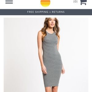 Marine Layer striped dress