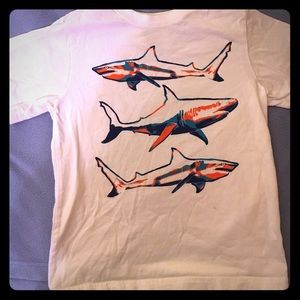 Children's Place shark t-shirt