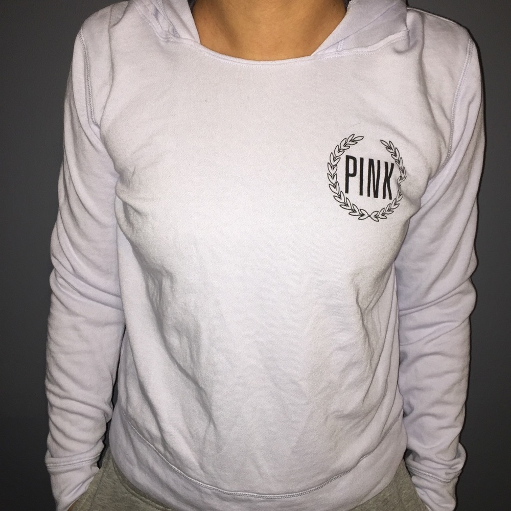 Pale lavender Victoria secret PINK sweatshirt