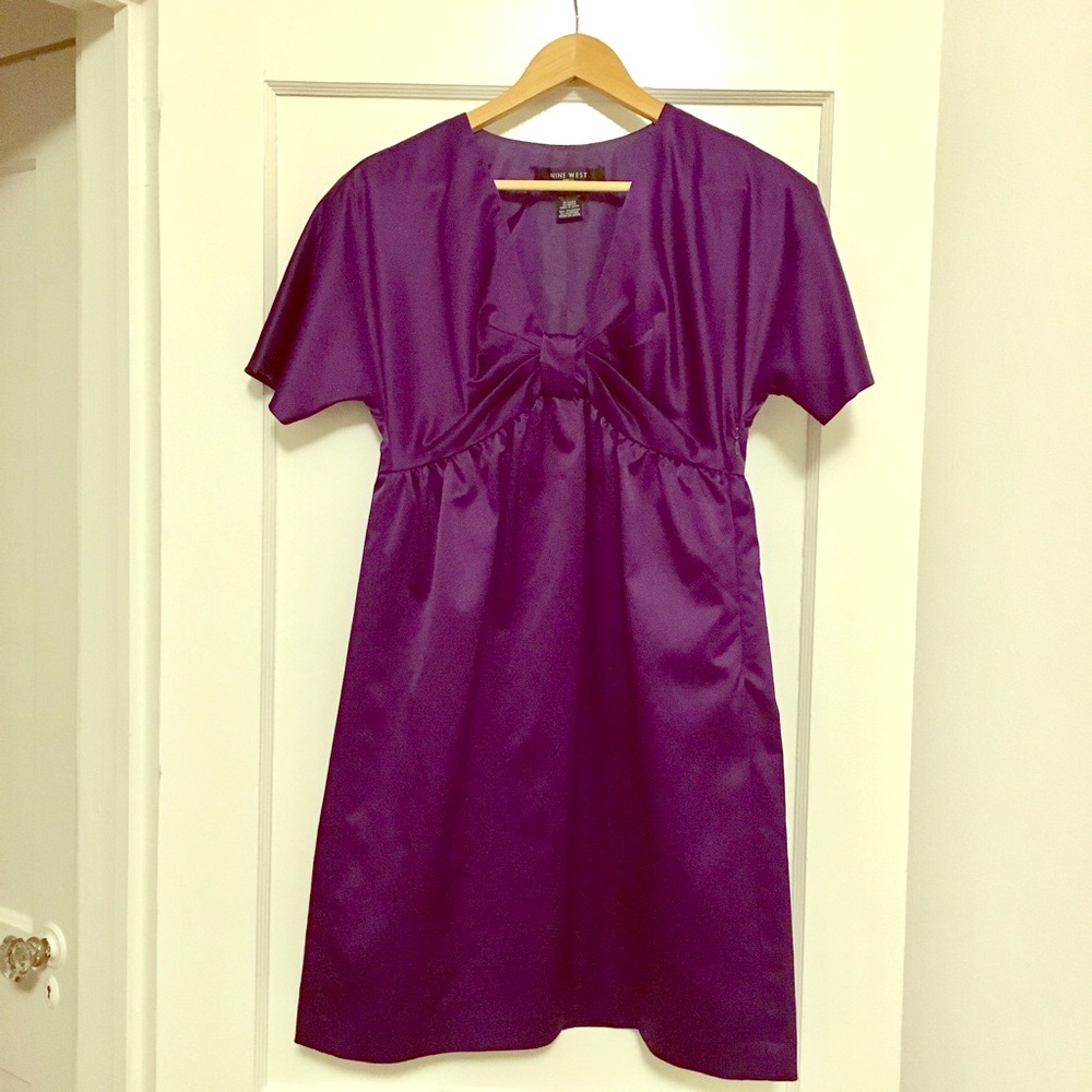 Nine West Purple Cocktail Dress Size 4