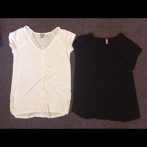 Black/white t-shirt