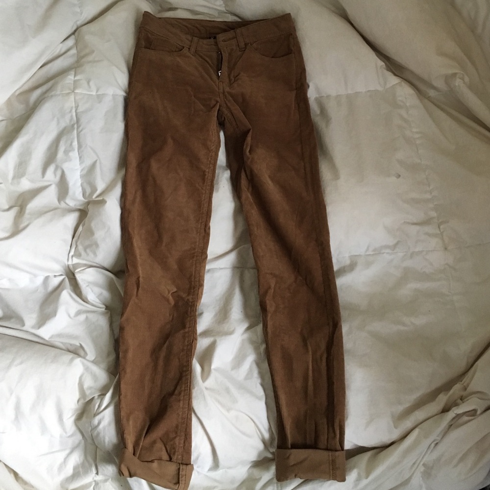 Tan corduroy pants