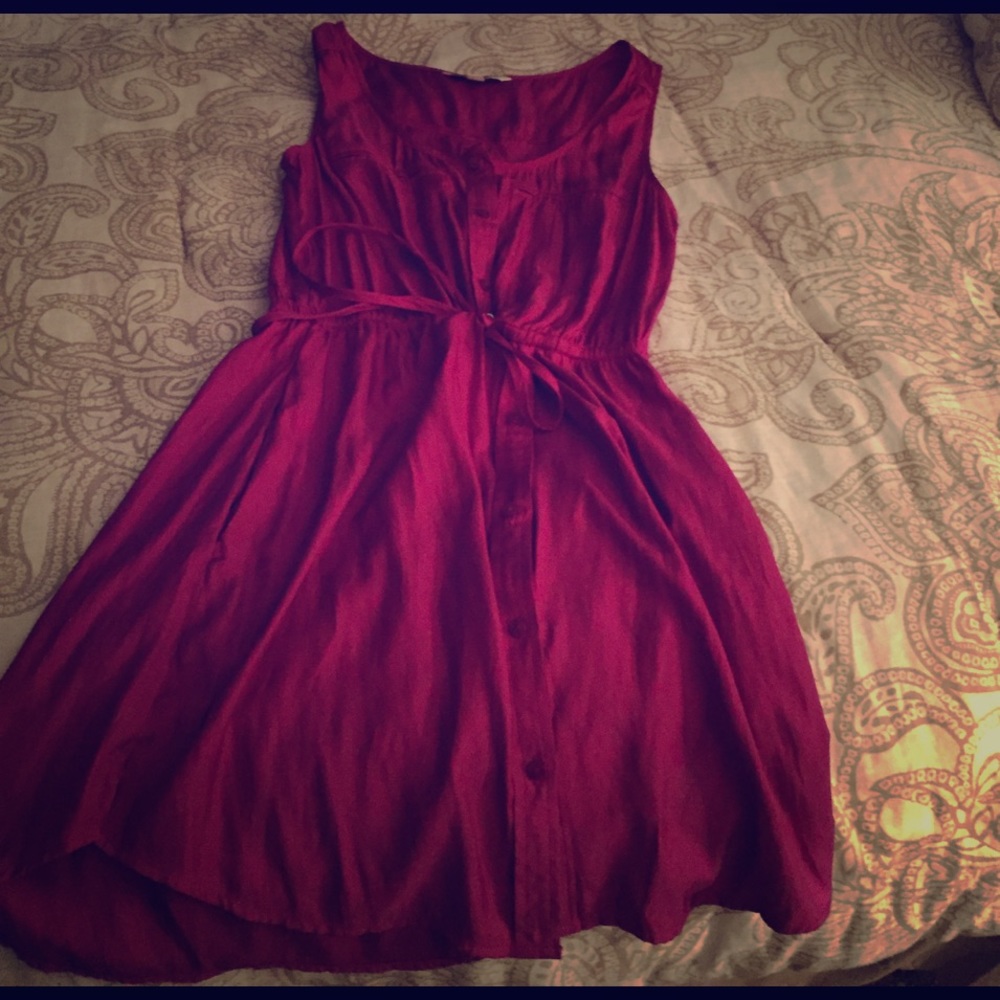 Purple dress