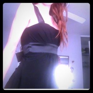 Little black dress: great for travel as packs tiny