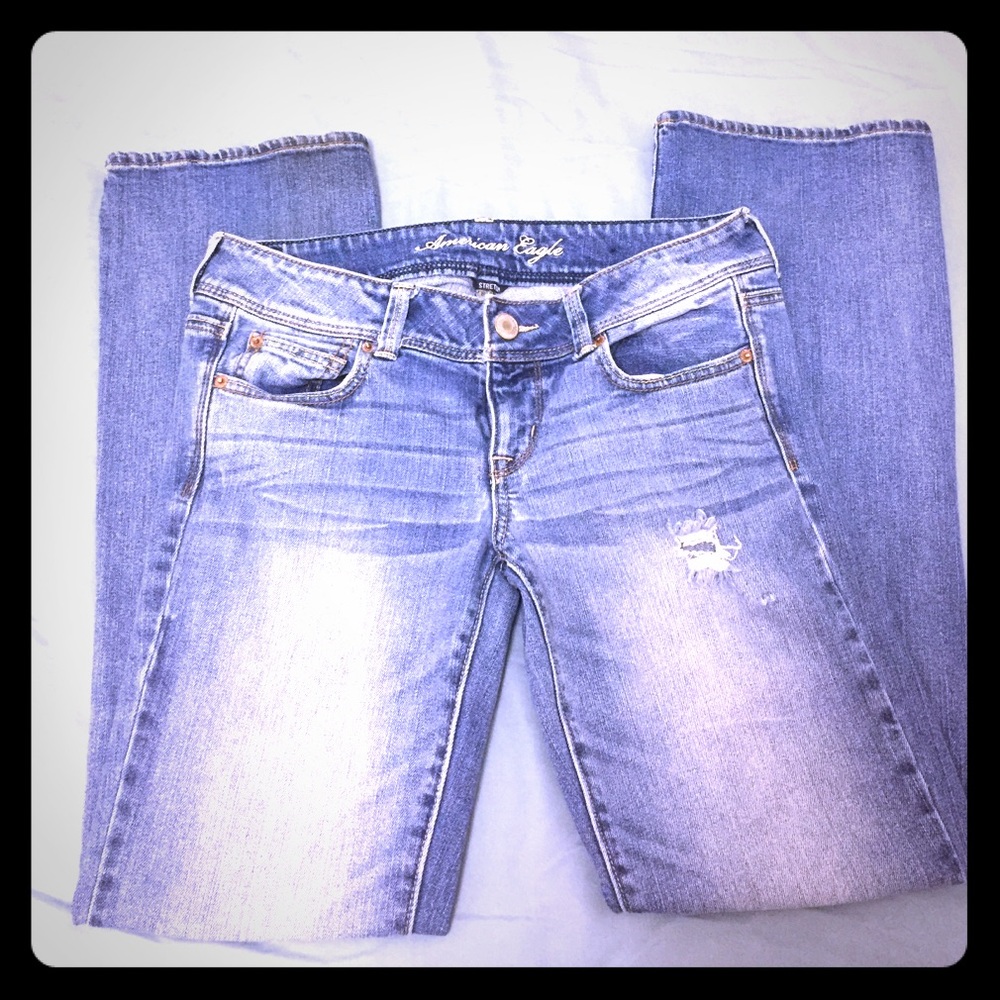 American Eagle distressed Slim Boot Sz: 8R