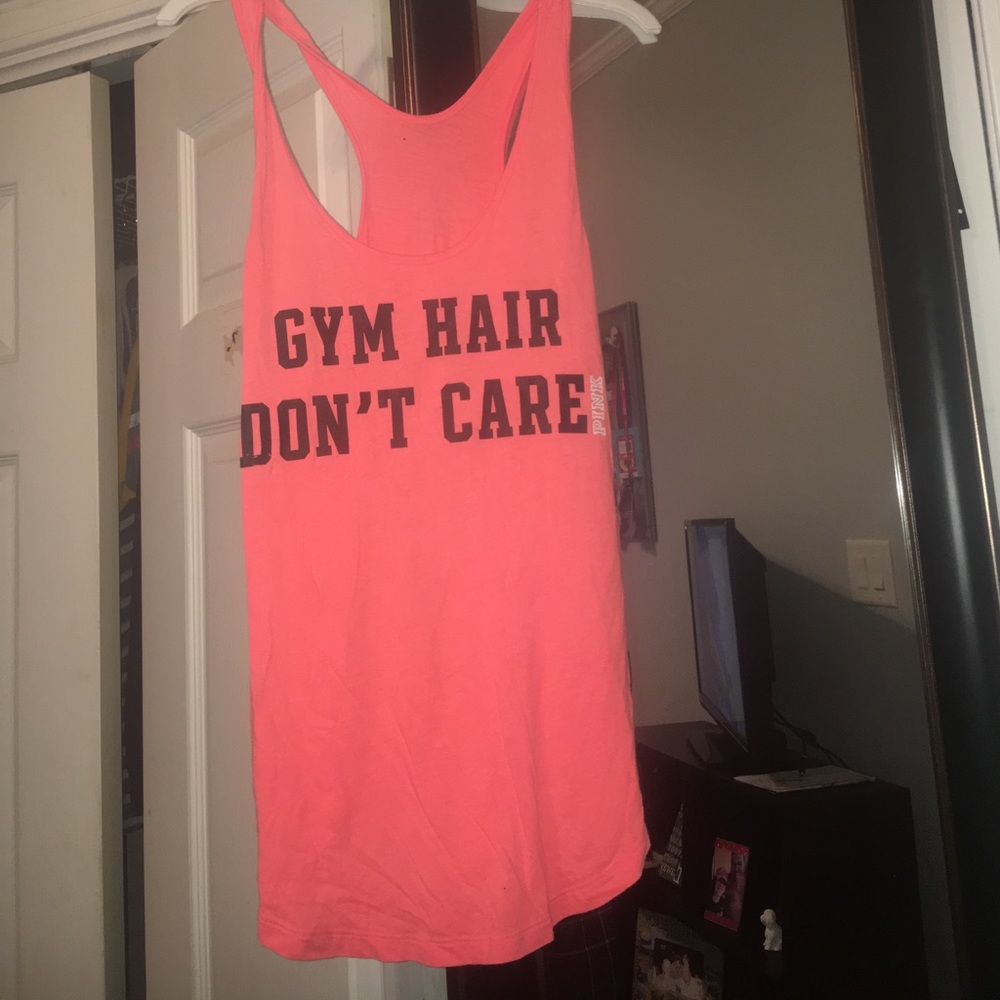 Victorica Secret Pink workout top