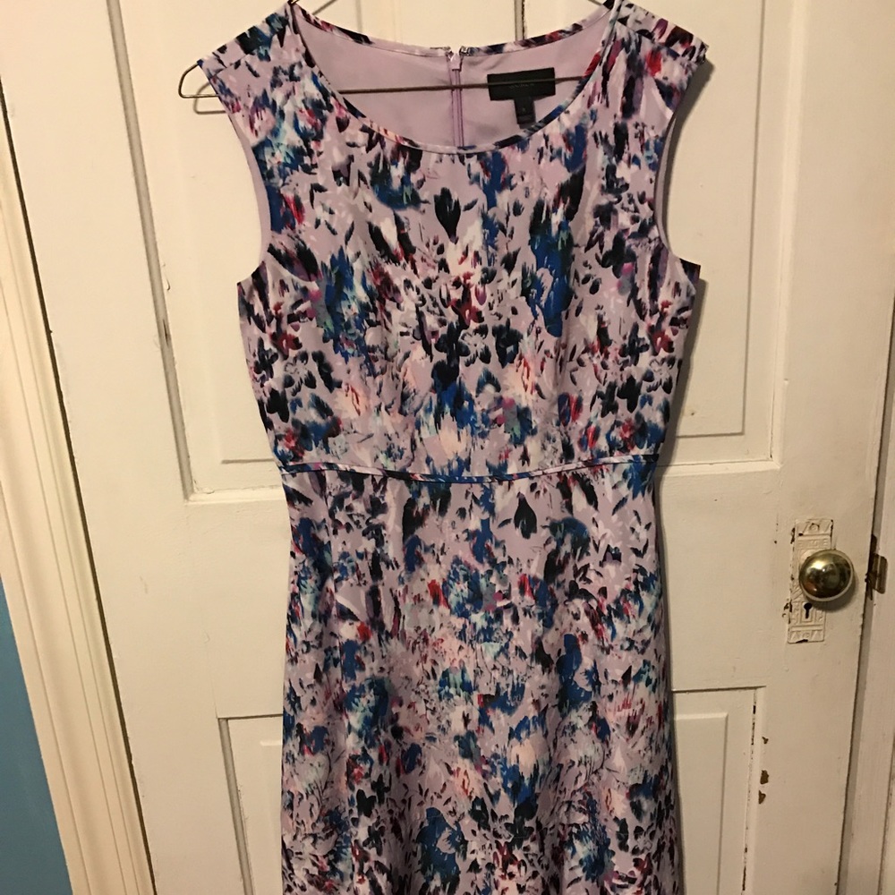 J. Crew Watercolor Floral Dress 8