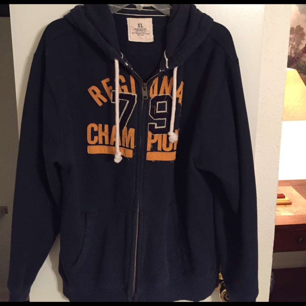 XL Navy blue Old Navy Hoodie
