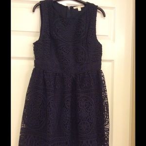 Beautiful Navy Blue Lace dress!