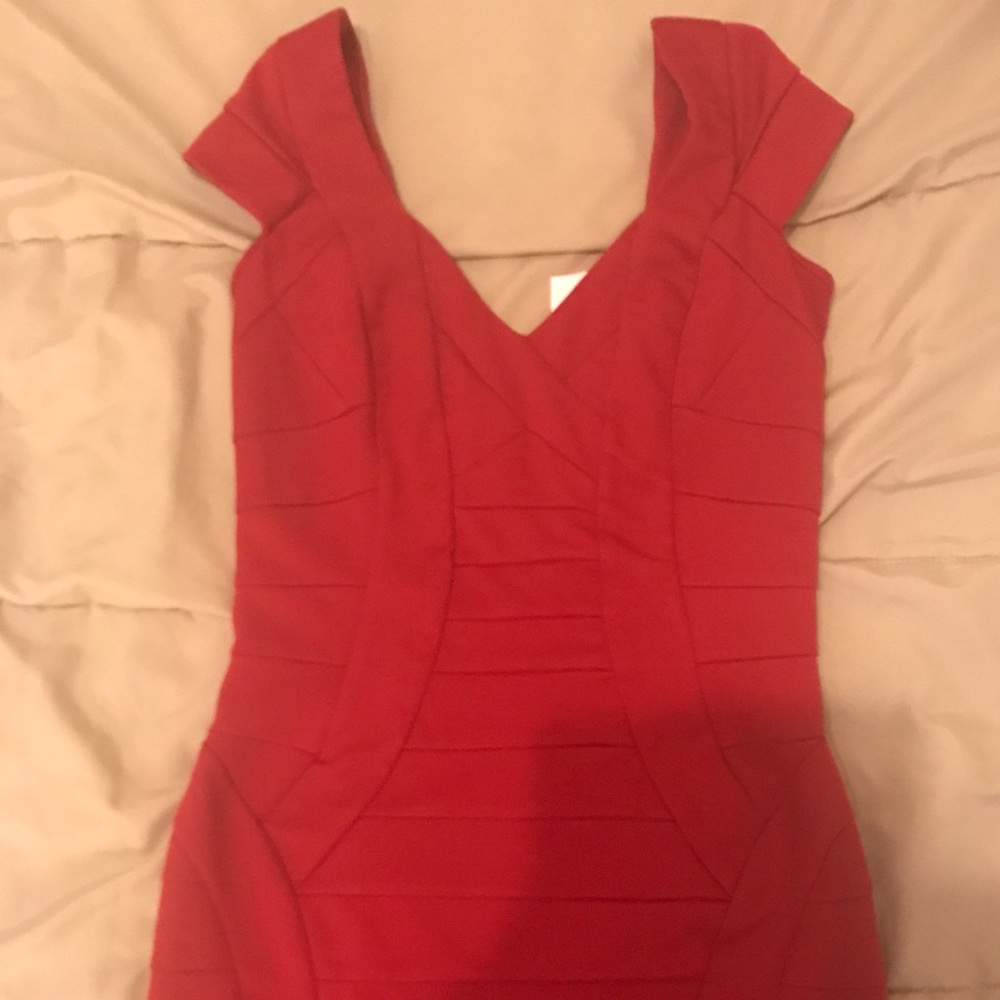 Women's Charlotte Russe Red dress size Med ❤❤