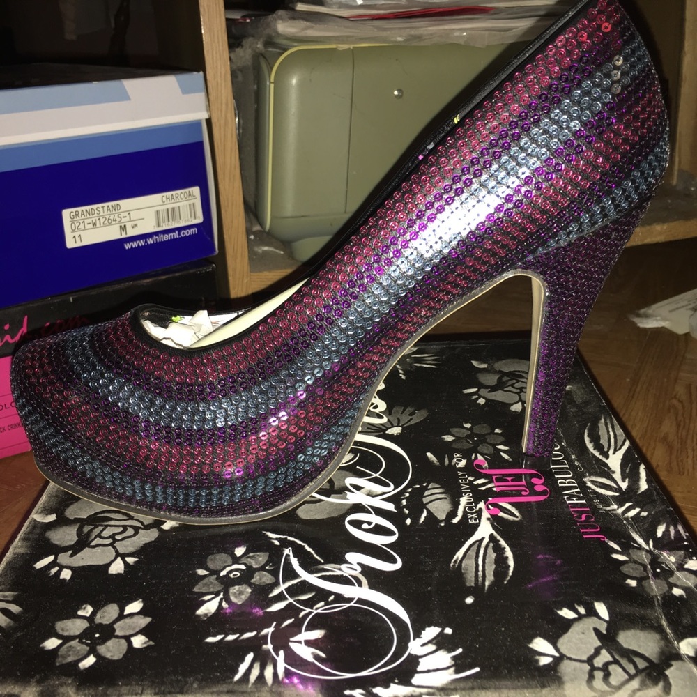 Brand new iron fist heels