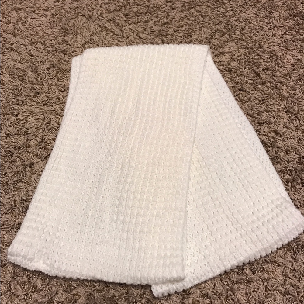 Off white scarf