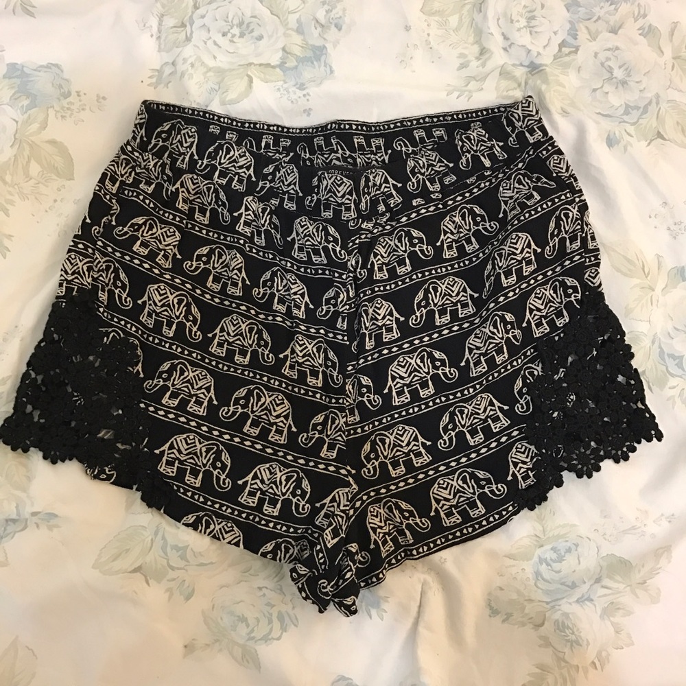 flowy elephant shorts