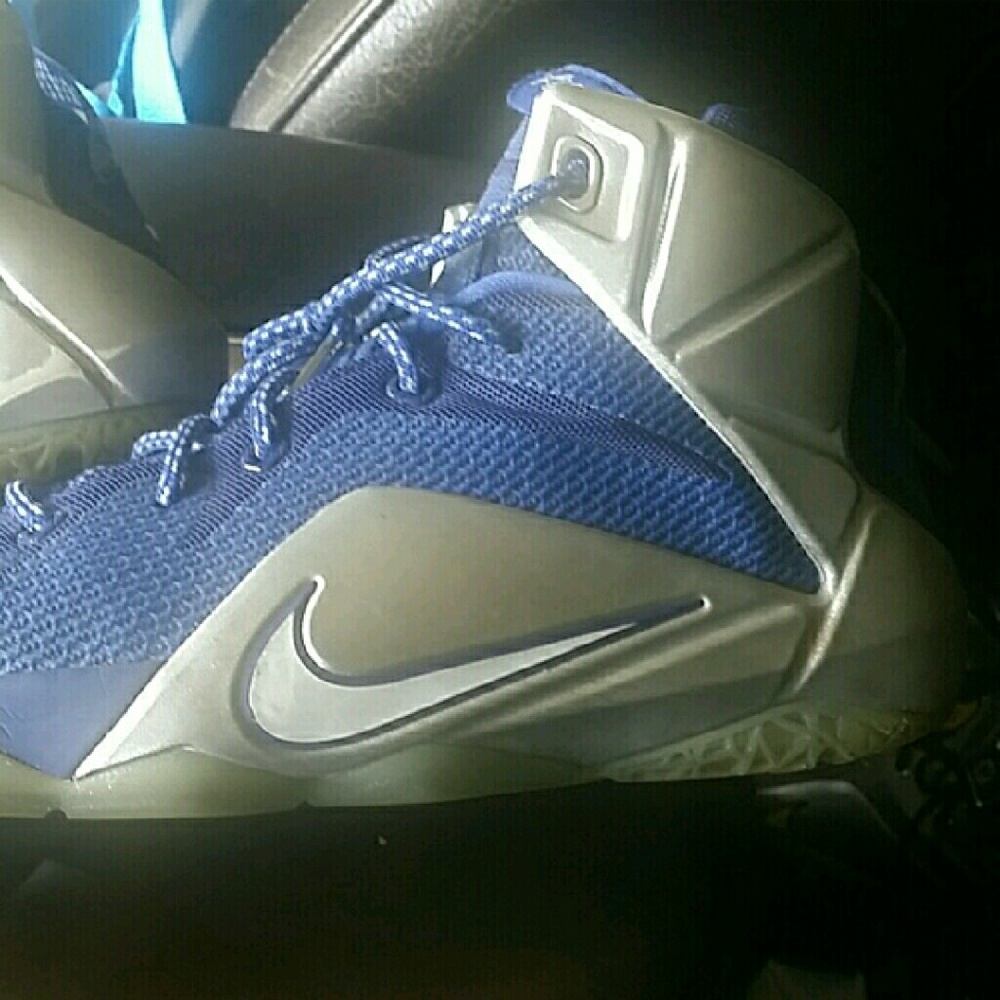 Nike Lebron James No Max King Blue & Silver Youth