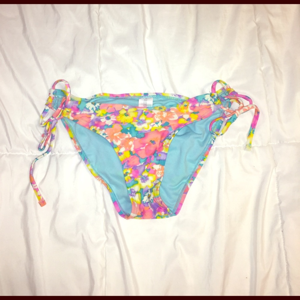 Colorful bathing suit bottoms