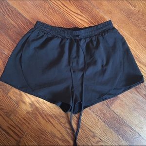 SOLD Black Flowy Shorts