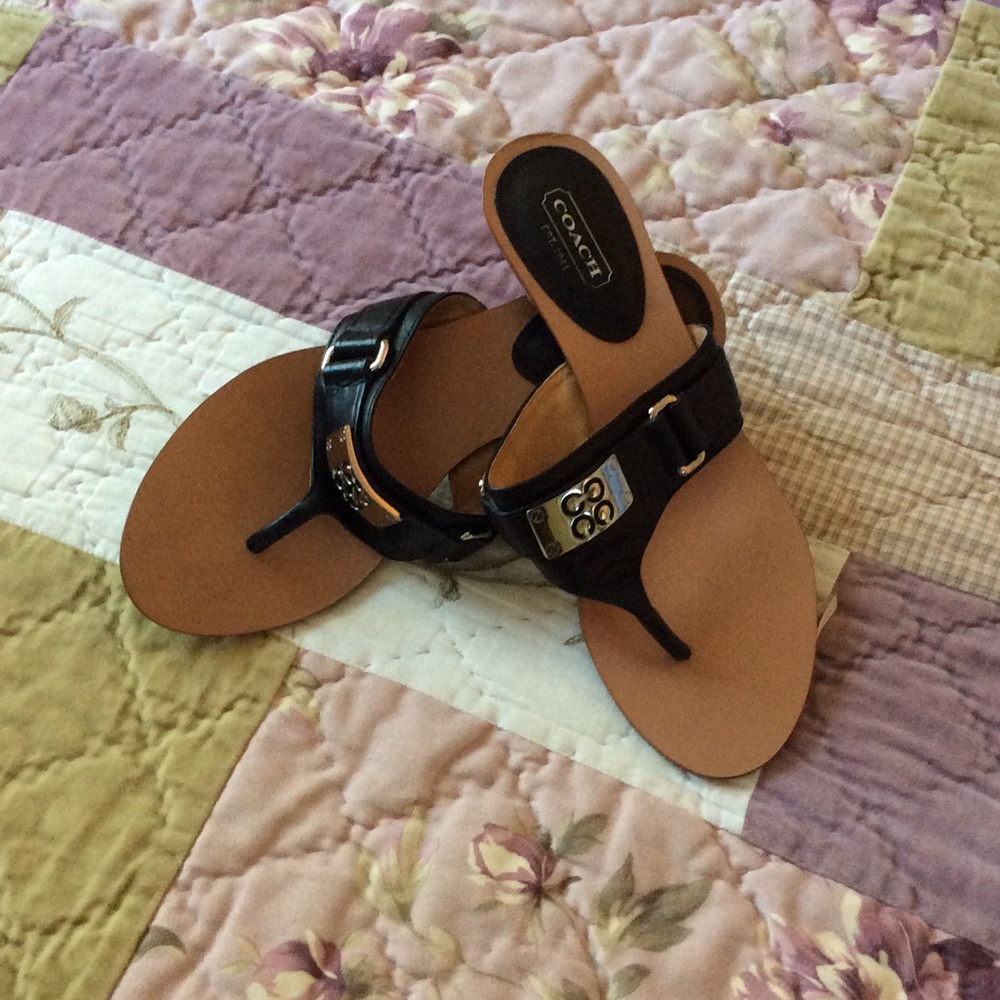 Coach sandals