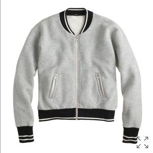 J.Crew Varsity Sweatshirt Jacket