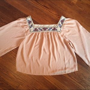 SOLD Flowy off-the-shoulder Top