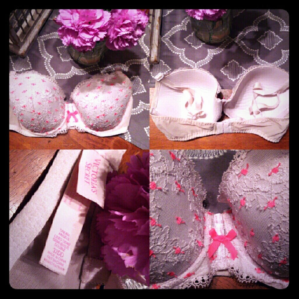 Victorias Secret dream angels lined demi bra
