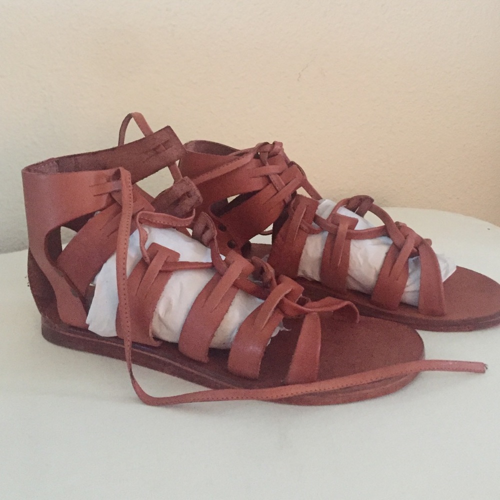 DSW Cognac Gladiator Sandal