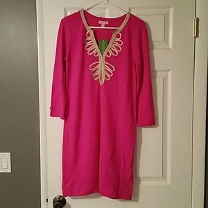 Lilly Pulitzer Magenta Shift Dress