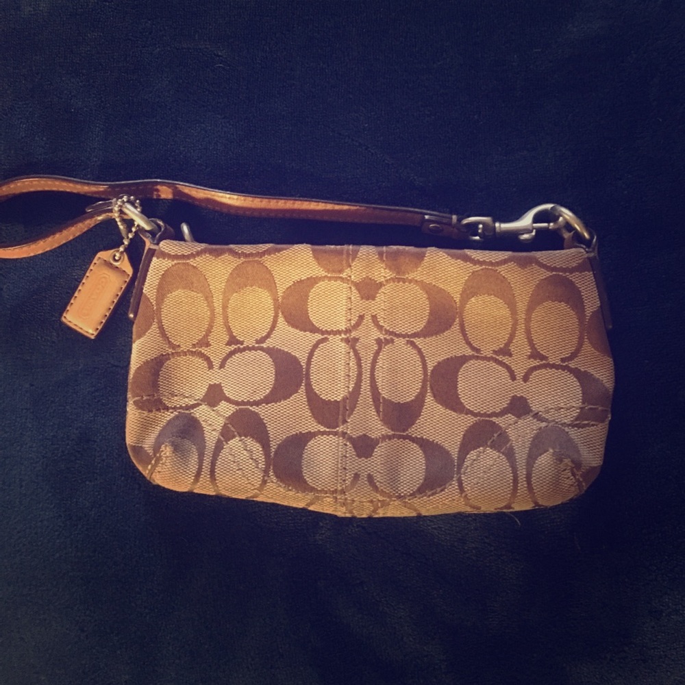 COACH wristlet