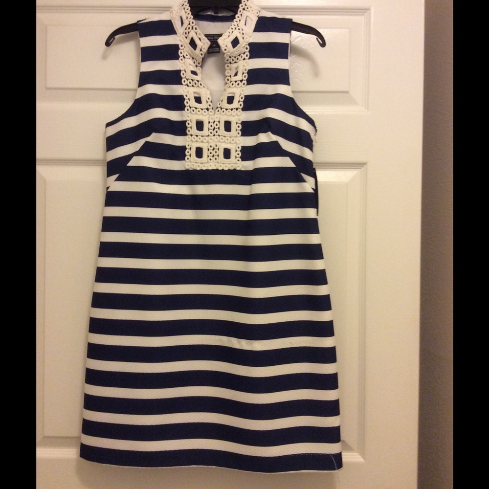 Beautiful blue and white strips dress!