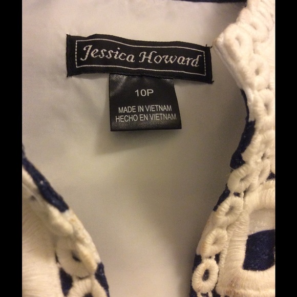 Beautiful blue and white strips dress! - Picture 3 of 3