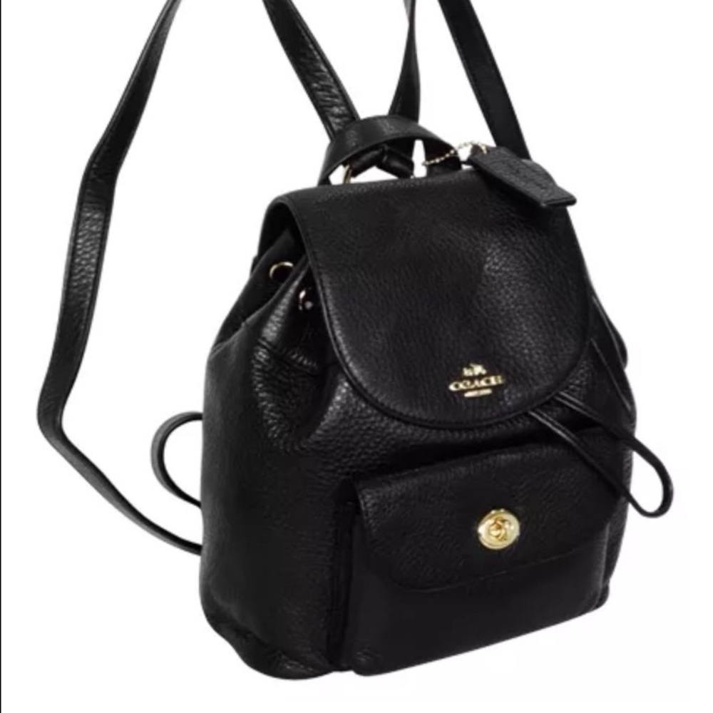 Coach Turnlock Mini Billie Backpack purse