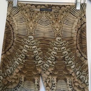 Mcqueen skull legging