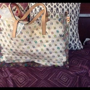 Authentic Dooney and Bourke Clear Tote