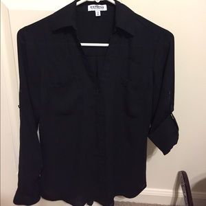 Express Convertible Sleeve Portofino Shirt