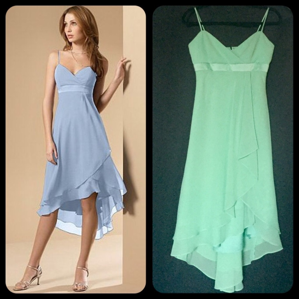 Alfred Angelo High Low Layered Dress
