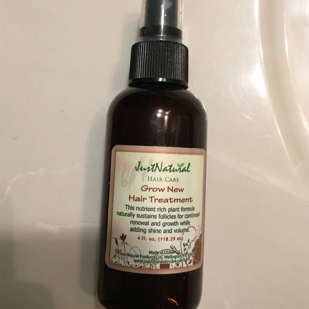 Grow new hair treatment.