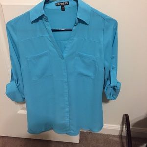 Express Convertible Sleeve Portofino Shirt