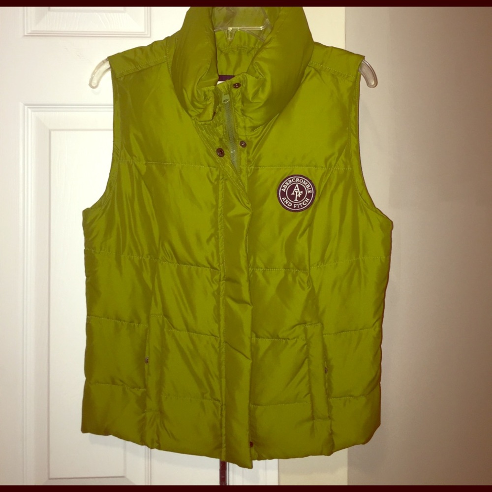 Green Abercrombie and Fitch Vest