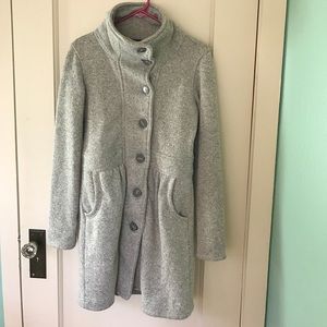 Patagonia sweater-jacket in heather gray