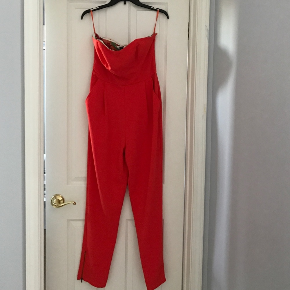 Rachel Roy jumpsuit with bustier
