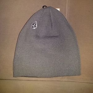Volcom Gray Woolcot Beanie Brand New in Bag